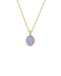 Opal Oval Pendant