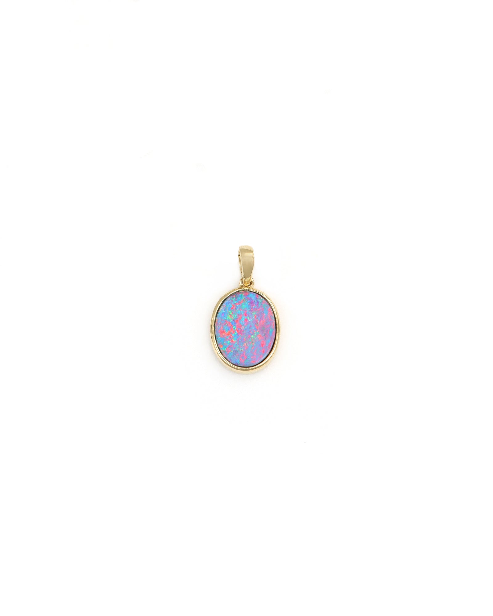 Opal Oval Pendant