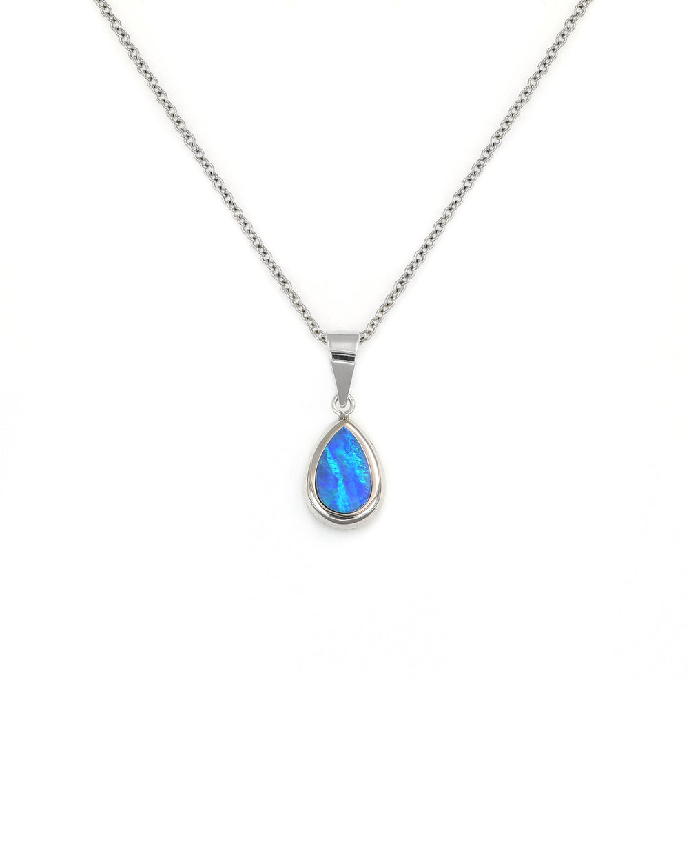 Pear Shaped Opal Pendant