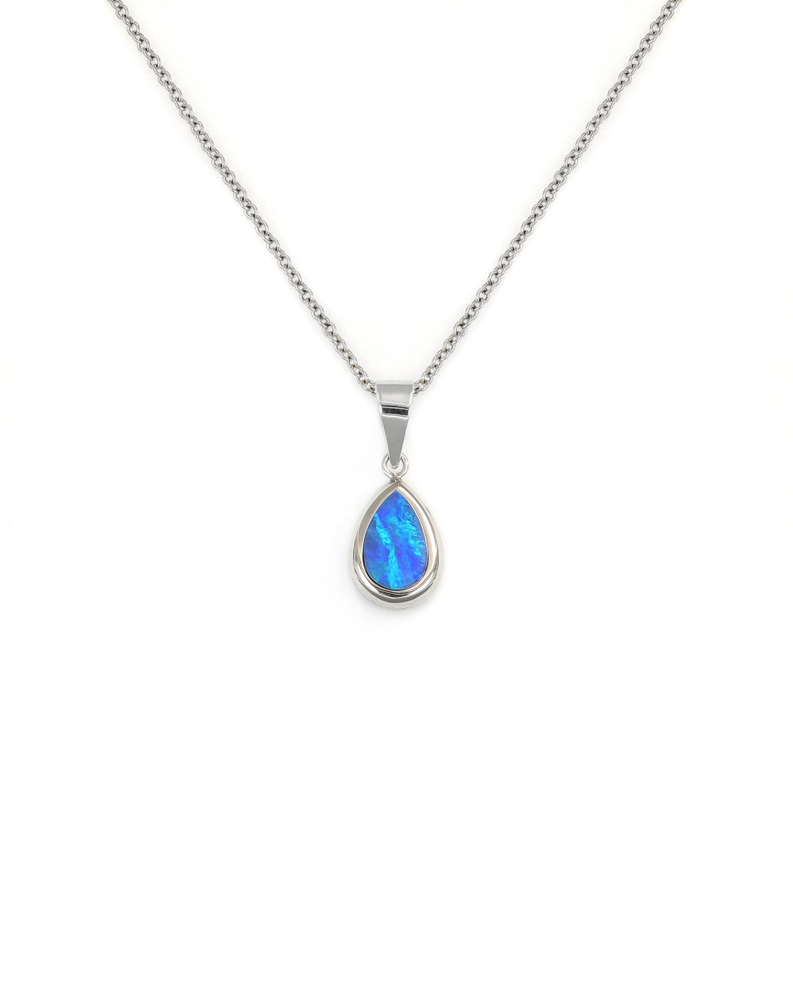 Pear Shaped Opal Pendant