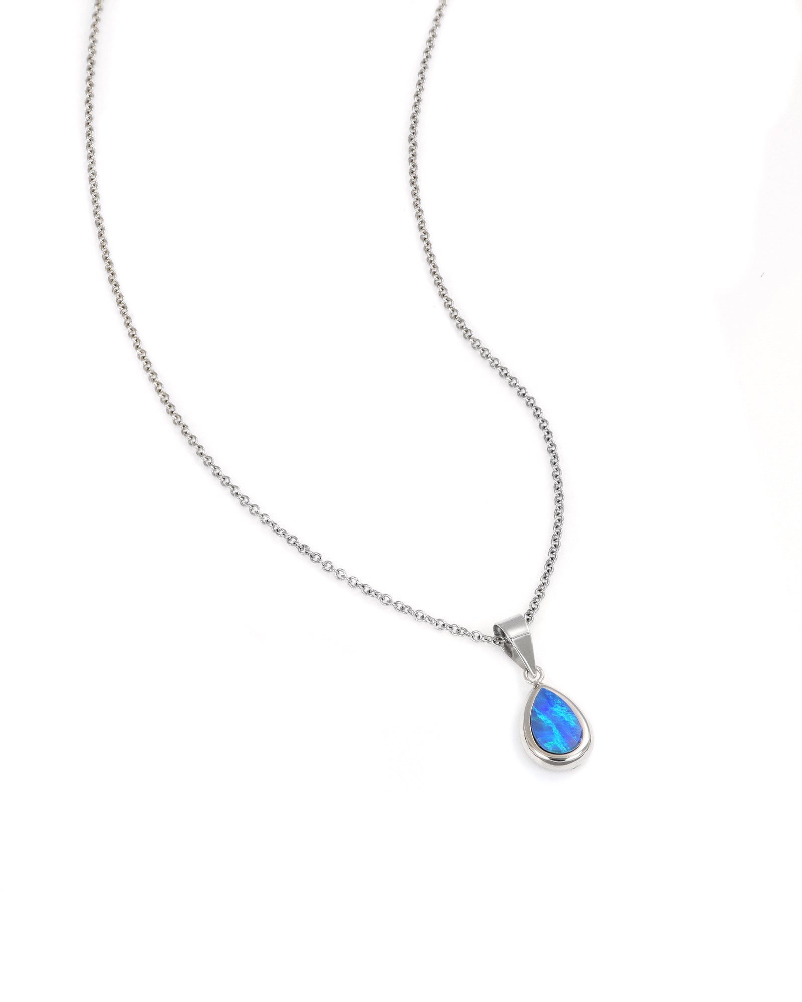 Pear Shaped Opal Pendant