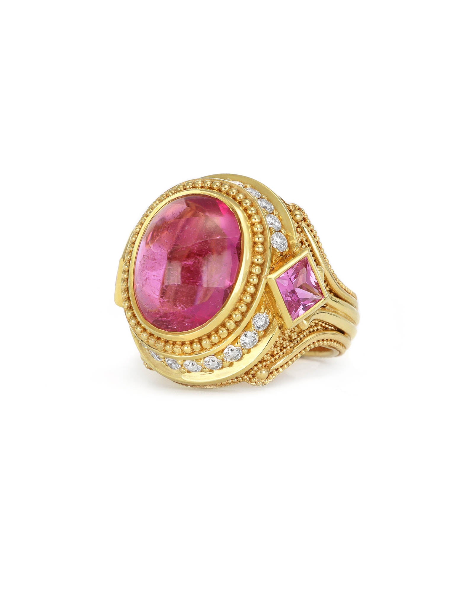Rubellite Tourmaline Ring