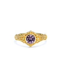 Lavendar Spinel Ring