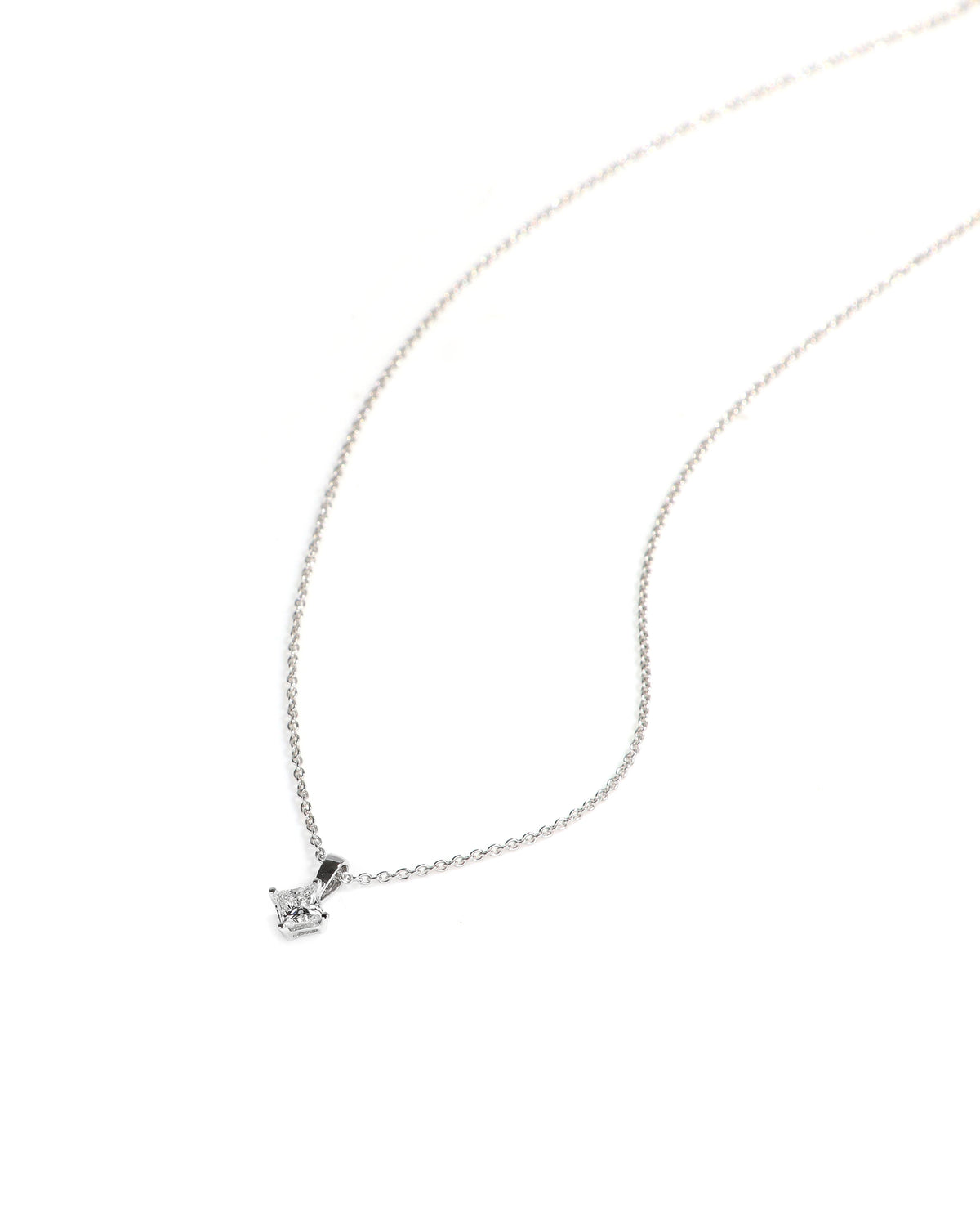 Lab Diamond Princess Necklace