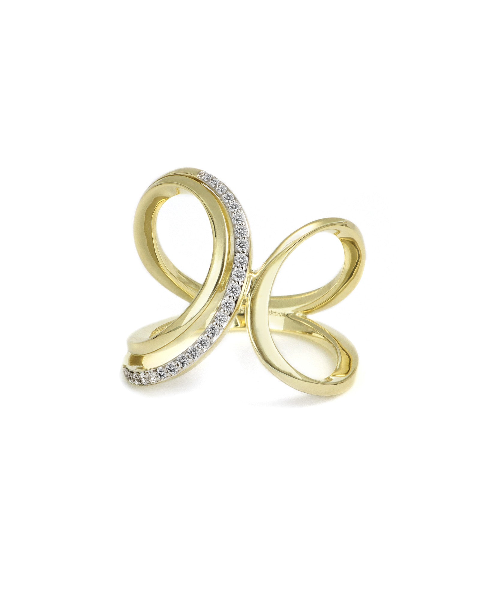 Open Design Diamond Ring