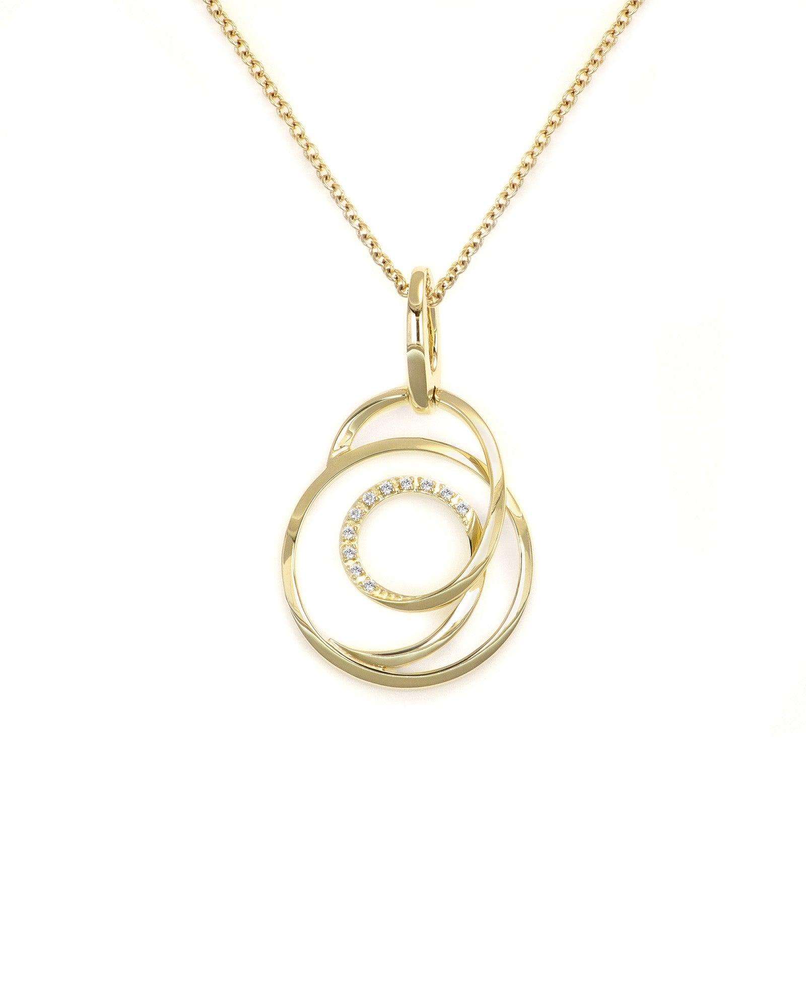 Drop Swirl Pendant
