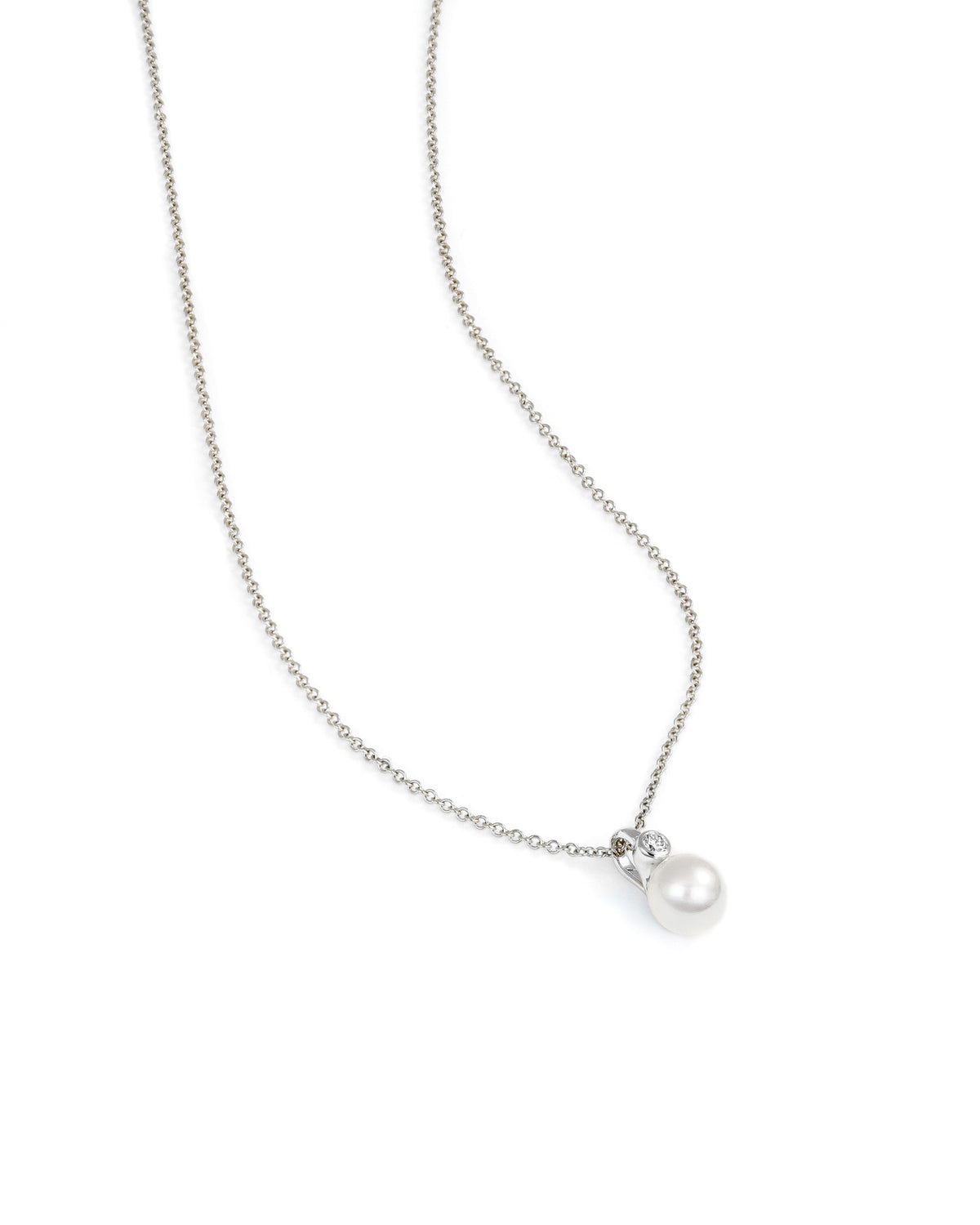 Pearl Diamond Pendant