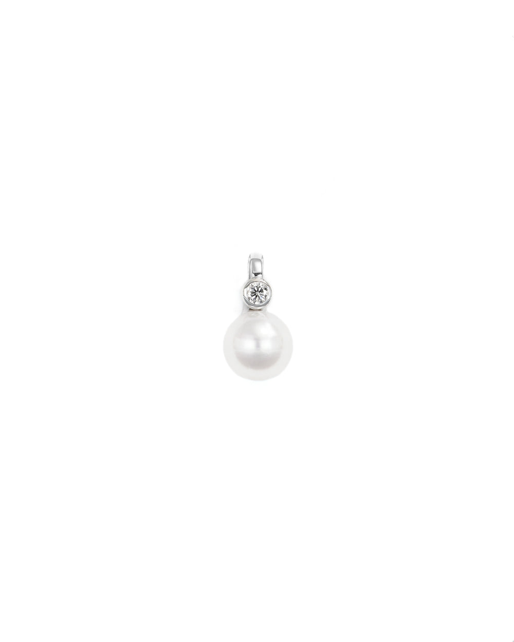 Pearl Diamond Pendant