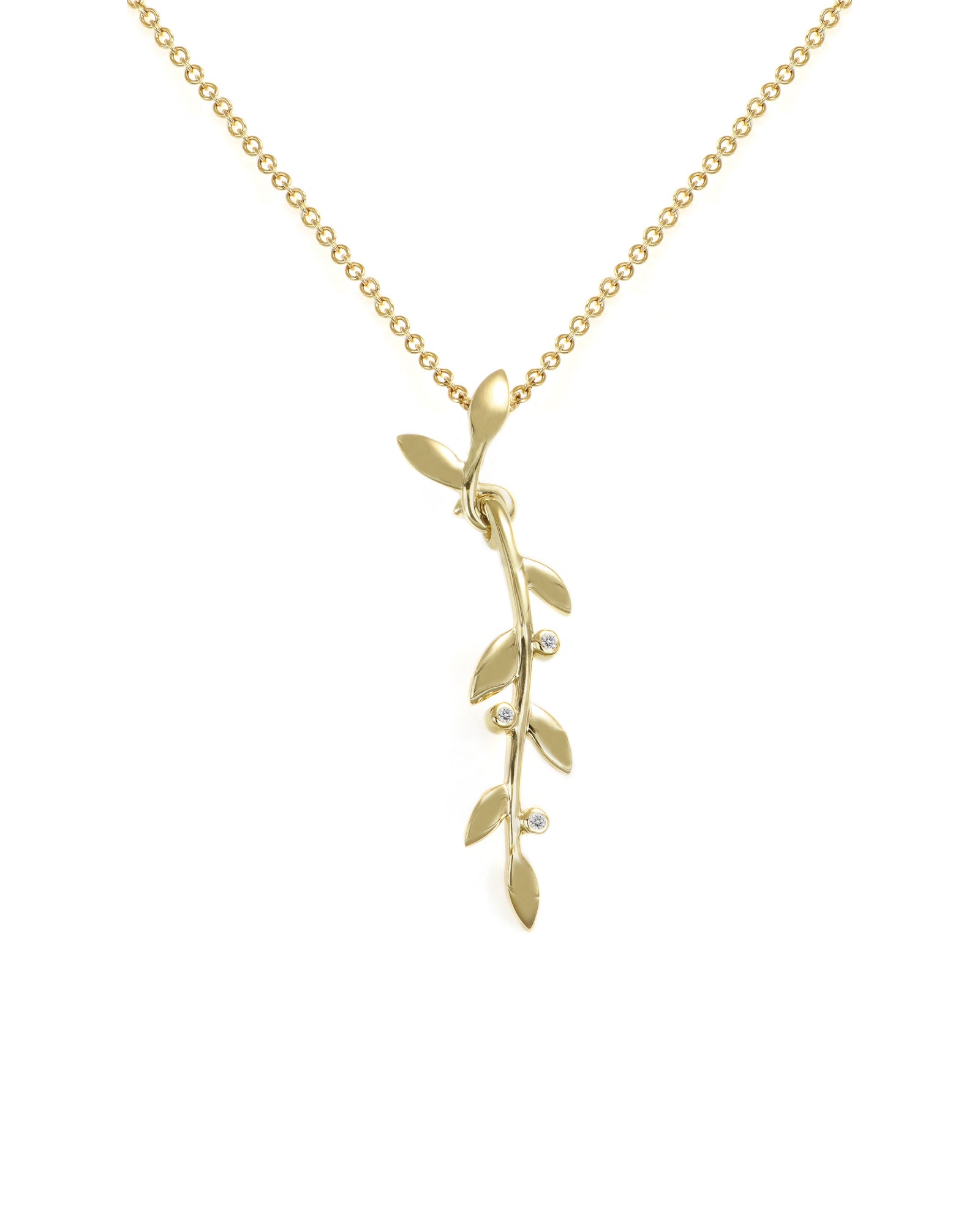 Leaf Motif Pendant