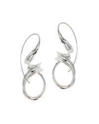 Large Serpentine  Earrings