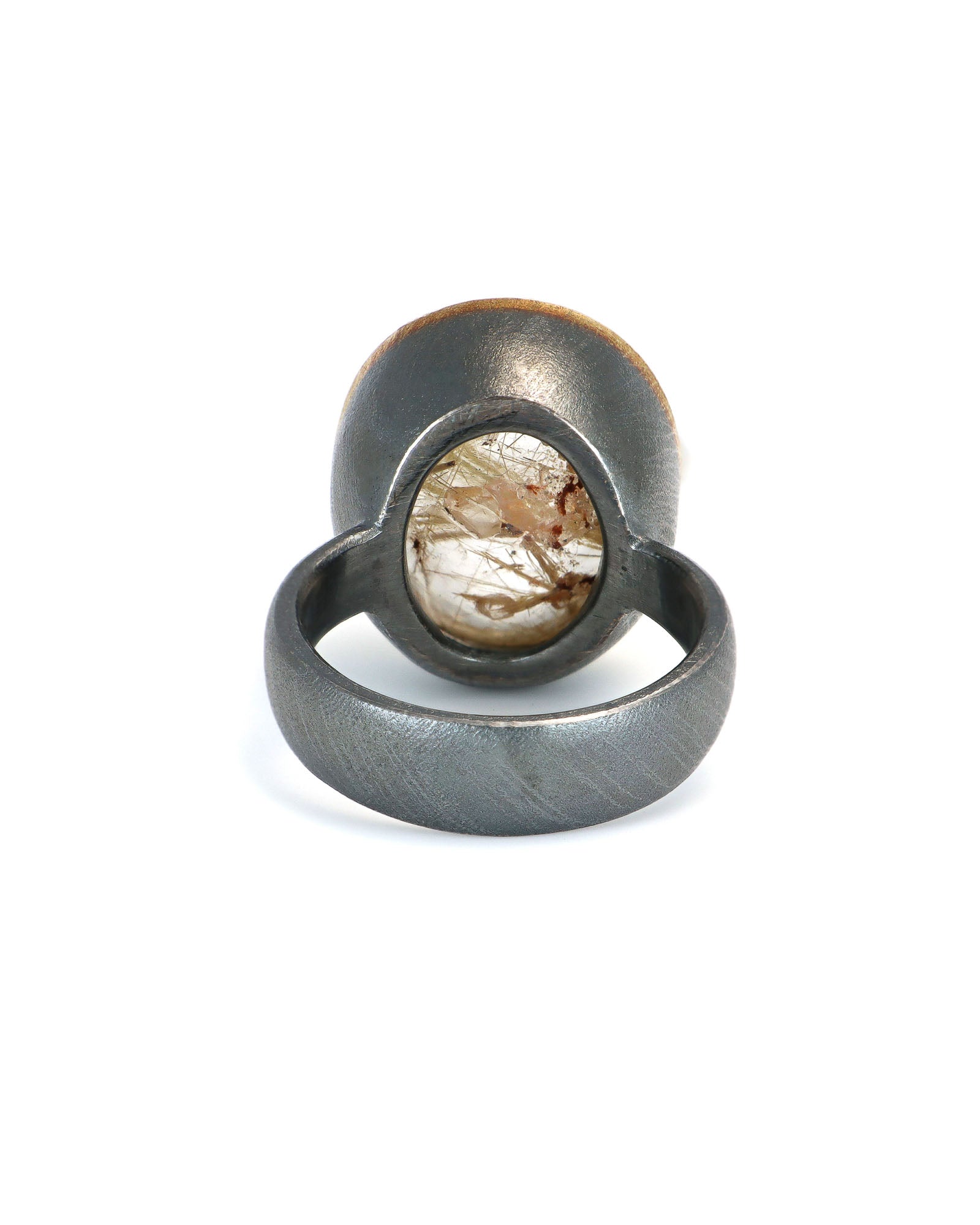 Rutilated Quartz Ring