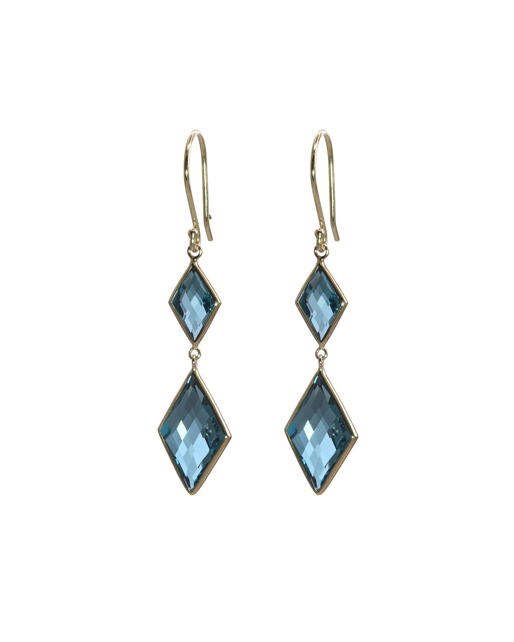 Rhombus Briolette Earrings