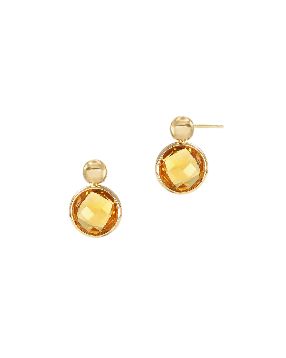 Citrine Drop Earrings