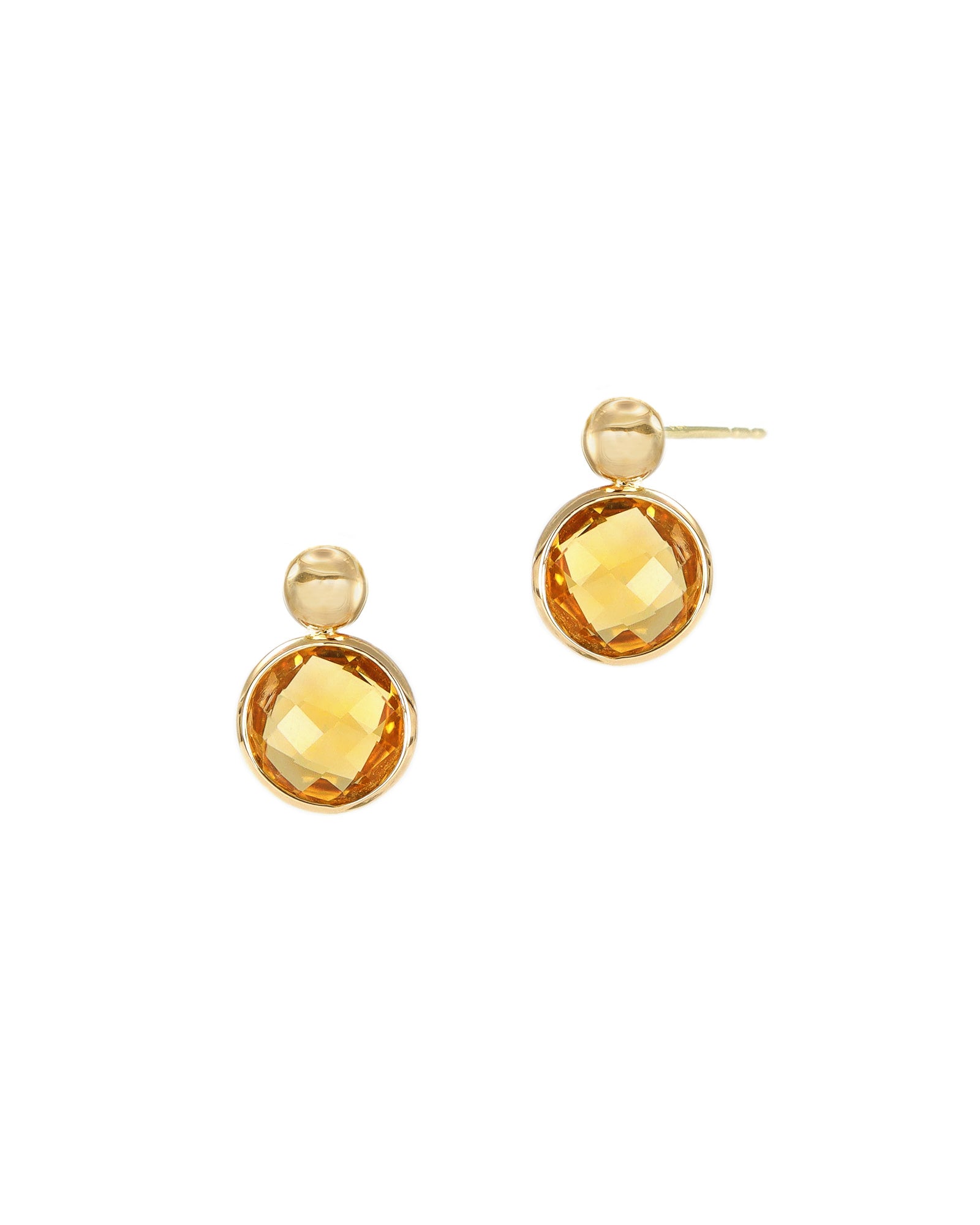 Citrine Drop Earrings