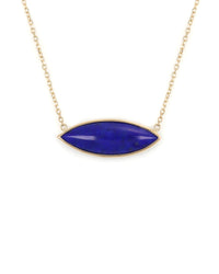 East-West Lapis Necklace