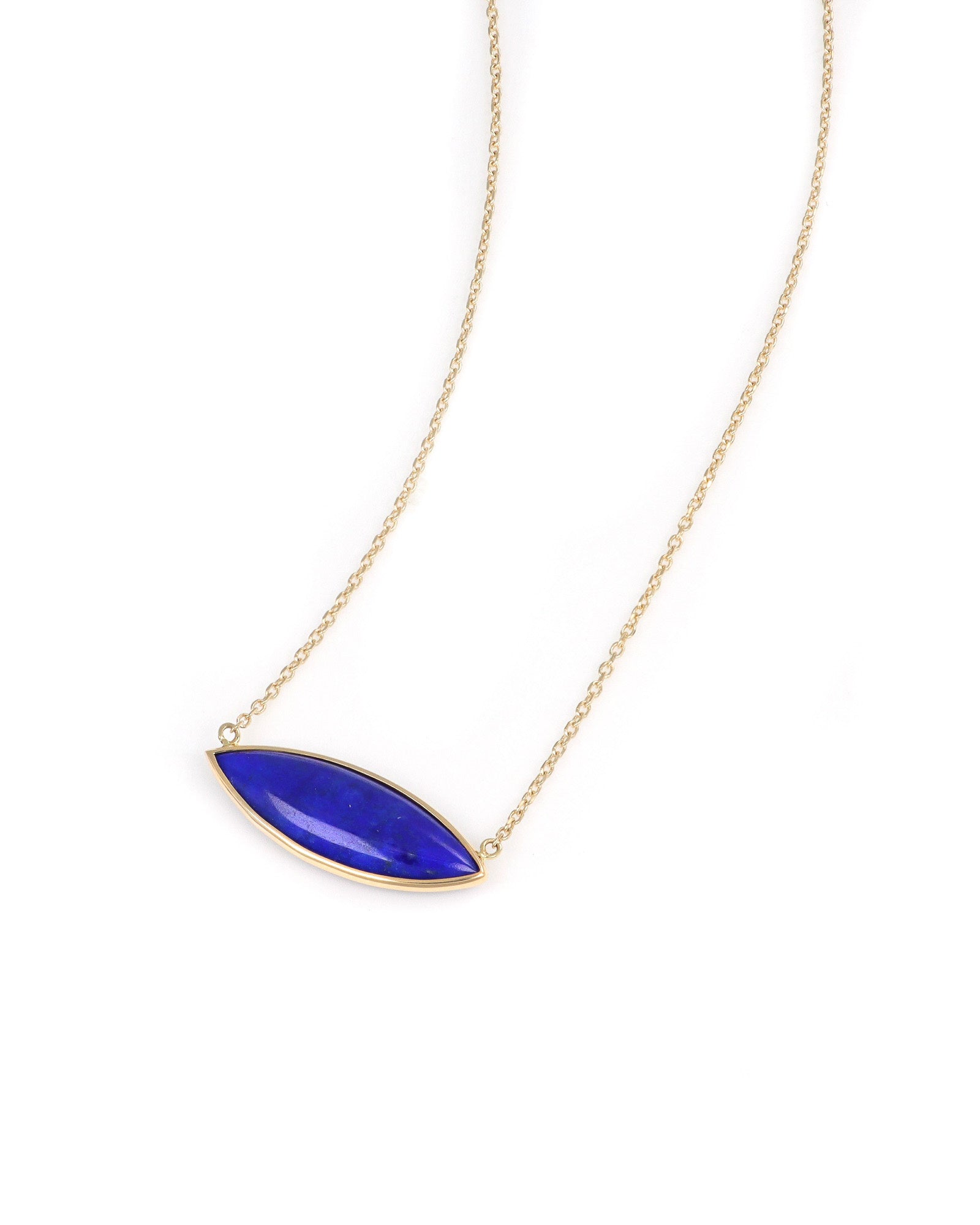 East-West Lapis Necklace