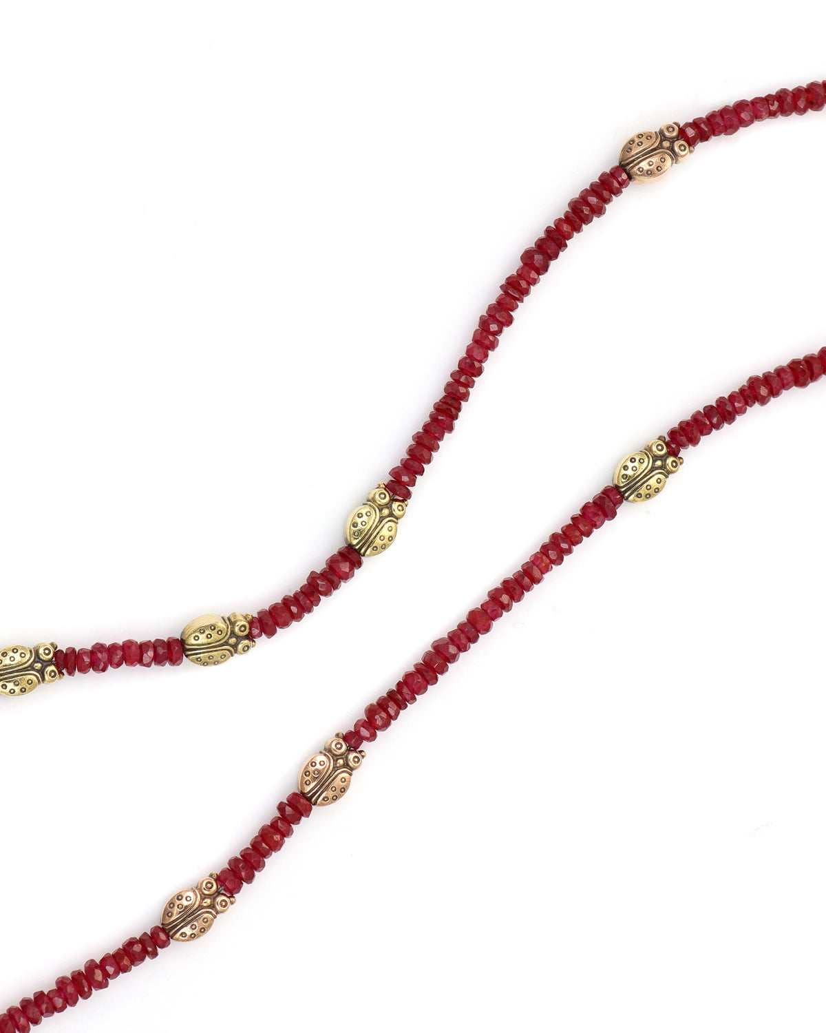 Fable Animals and Strange Characters Beaded Necklace