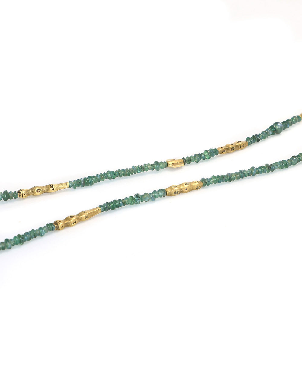 Beaded Alexandrite Flora Necklace