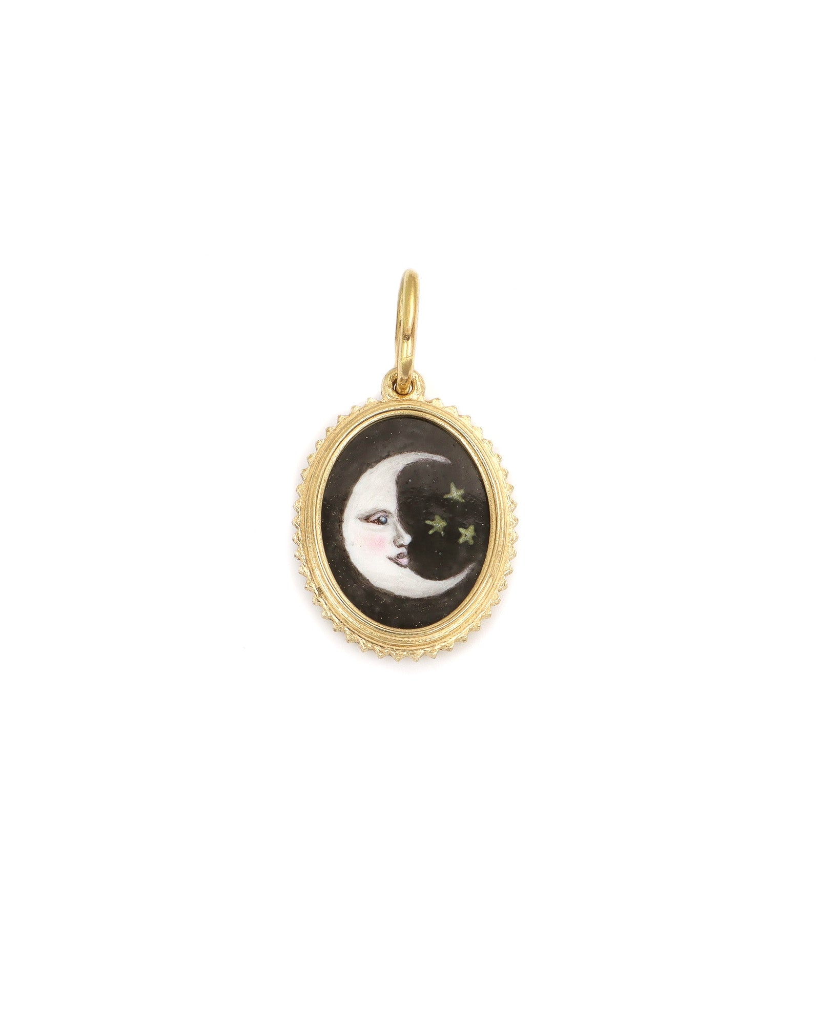 Cresent Moon & Stars Charm