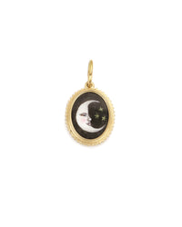 Cresent Moon & Stars Charm