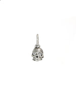 Silver Skull Charm