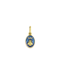 Blue Queen Bee Charm
