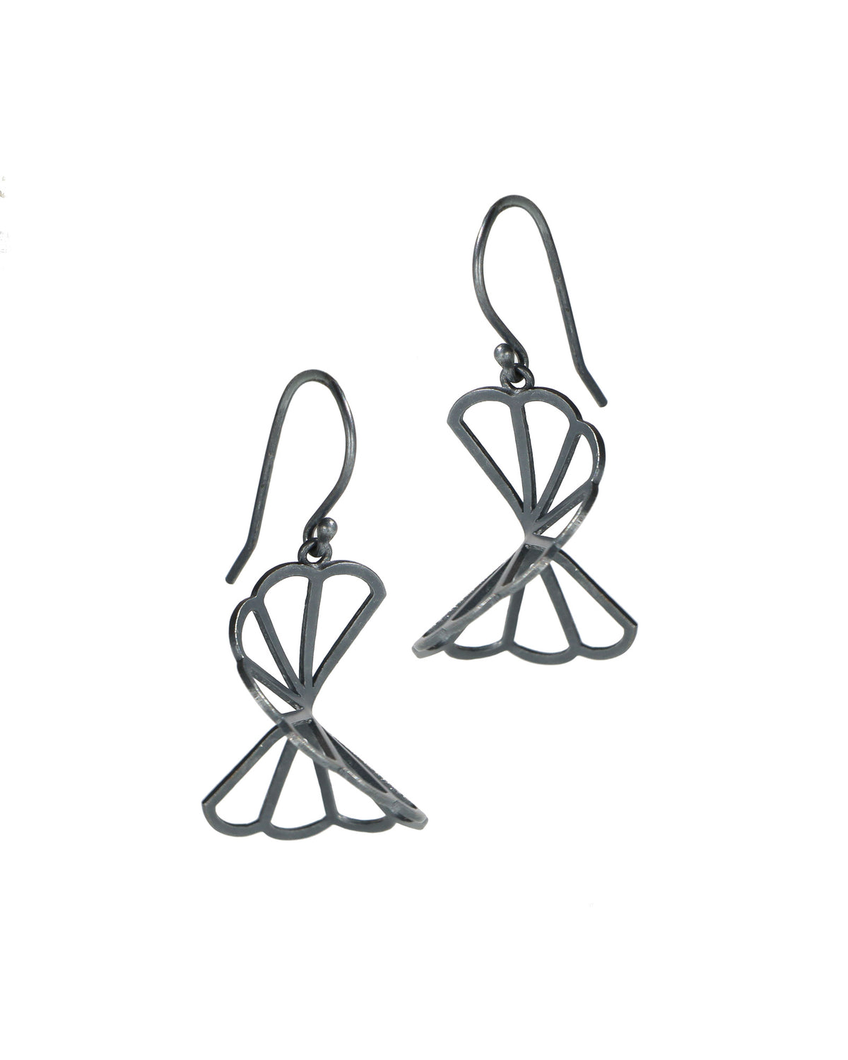 Medium Cloud Fold Earrings