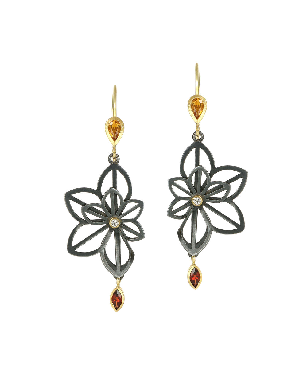 Double Anise Fold Earrings