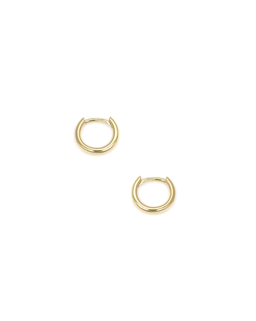 Yellow Gold Huggies