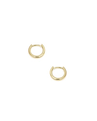 Yellow Gold Huggies