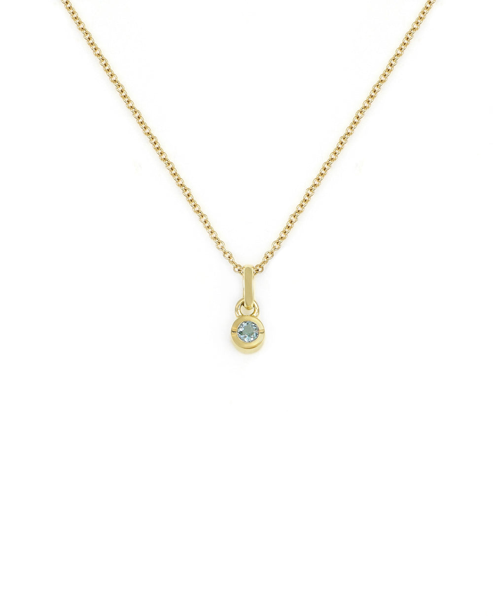 Blue Topaz Drop