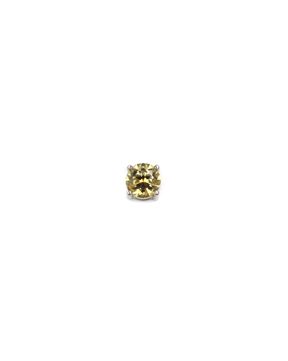 Yellow Montana Sapphire Slide Pendant