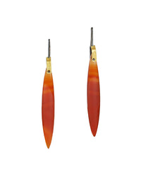 Marquise Carnelian Earrings