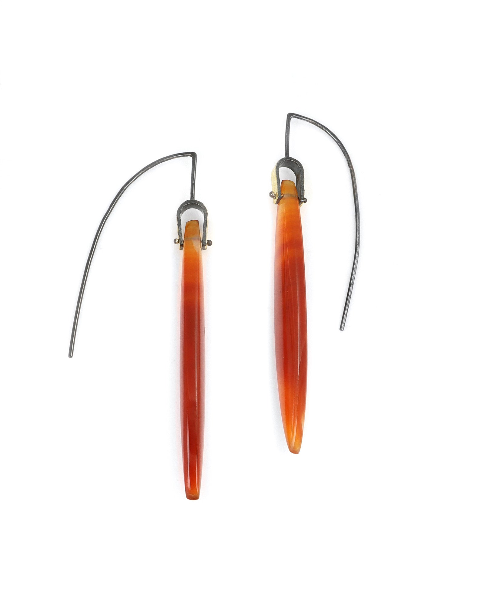 Marquise Carnelian Earrings
