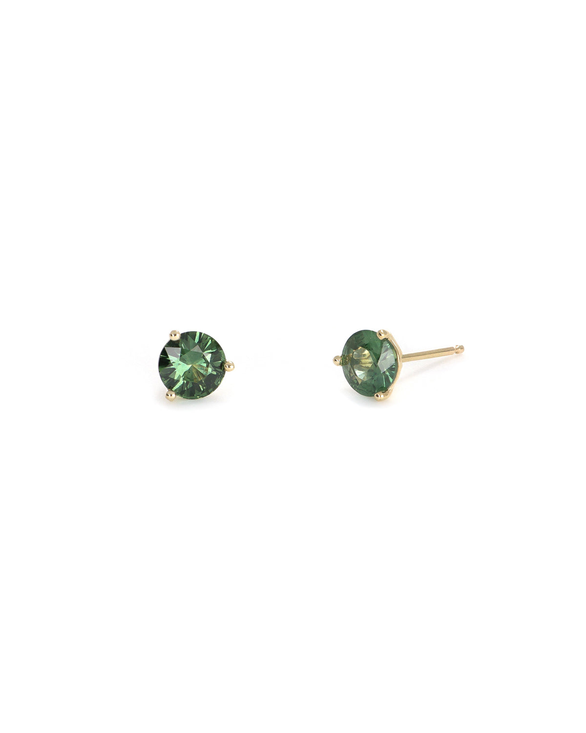 Montana Sapphire Martini Stud Earrings