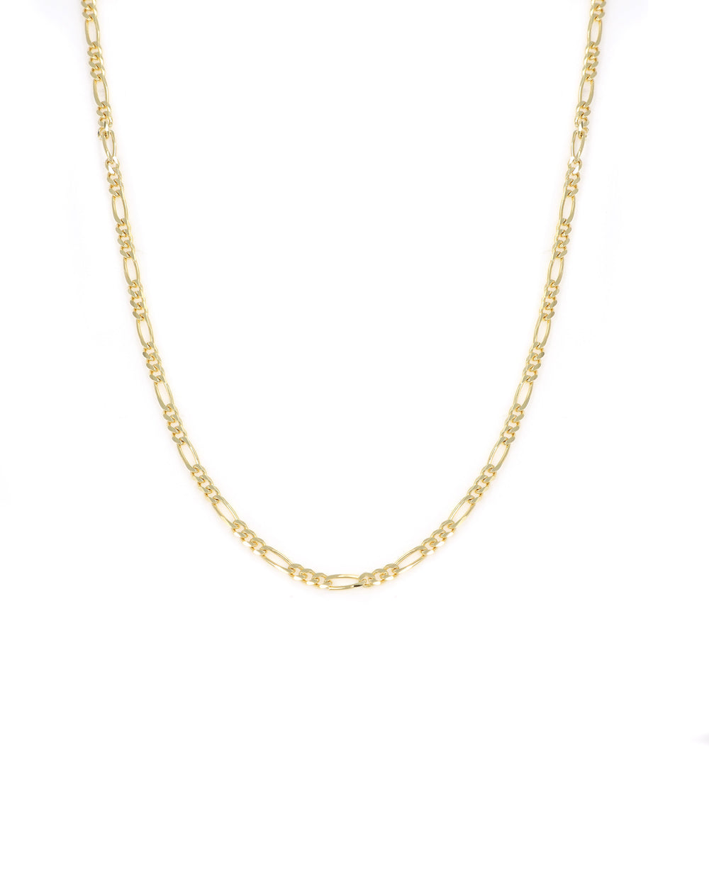 14k YG Figaro Chain 2.4mm 20"