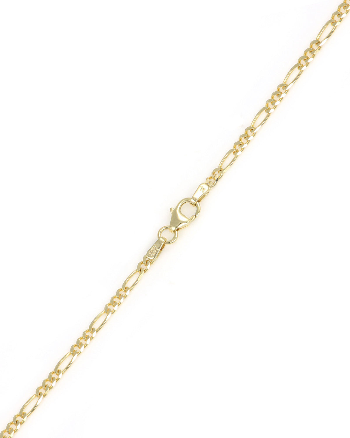 Yellow Gold Figaro Chain