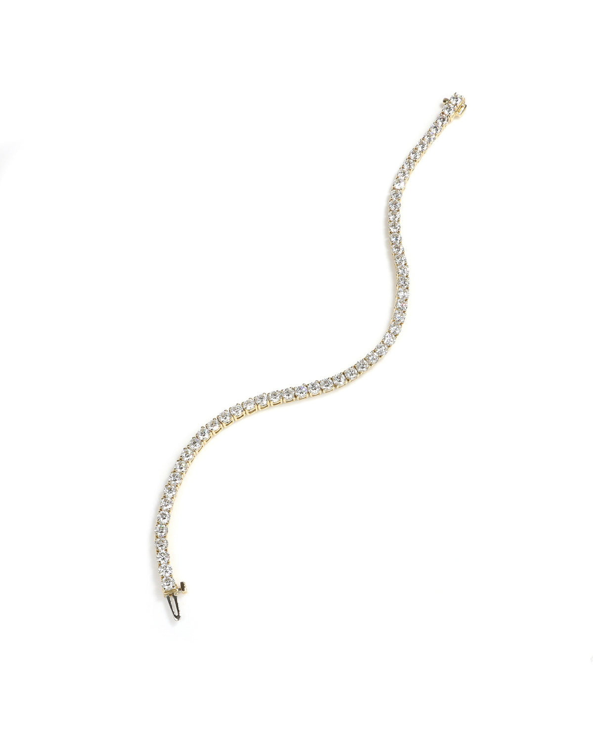 14ky 7ctw Tennis Bracelet