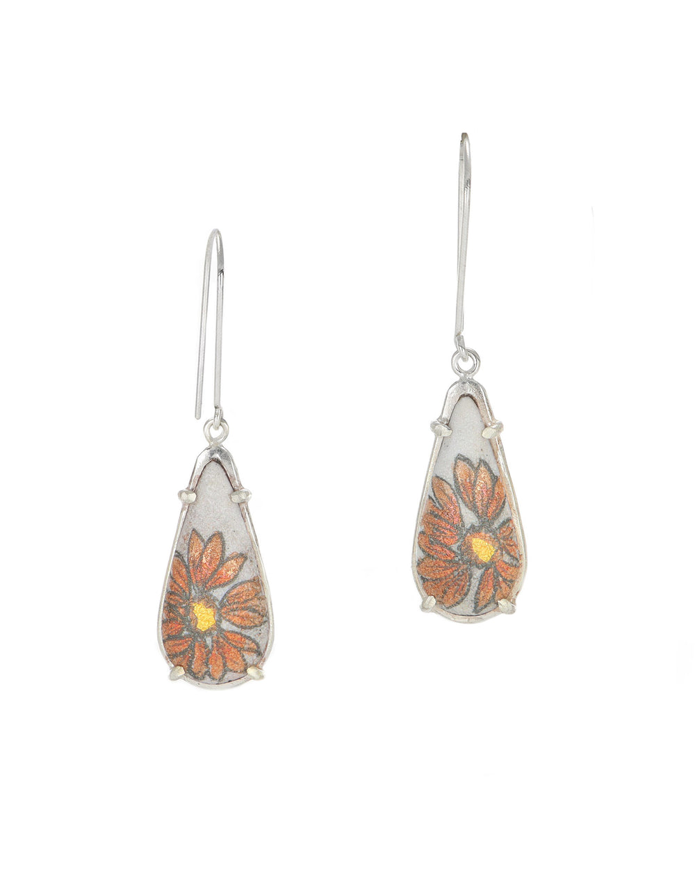 Firewheel Elongated Teardrops