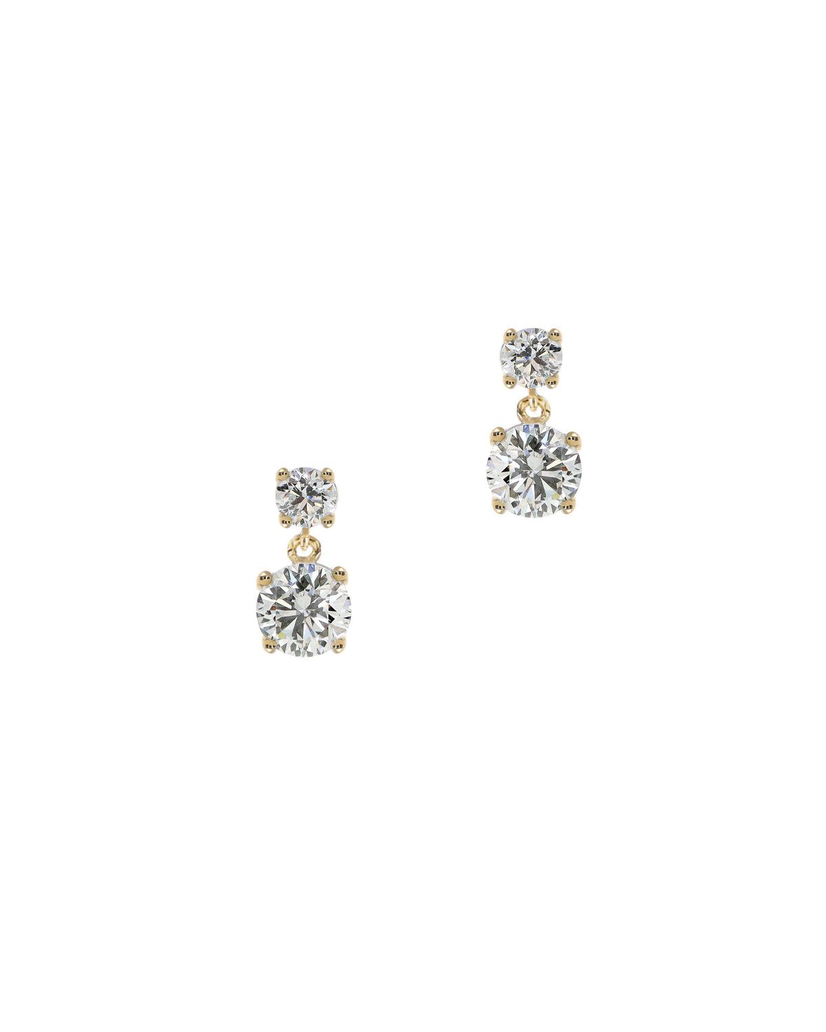Dangle Lab Diamond Earrings