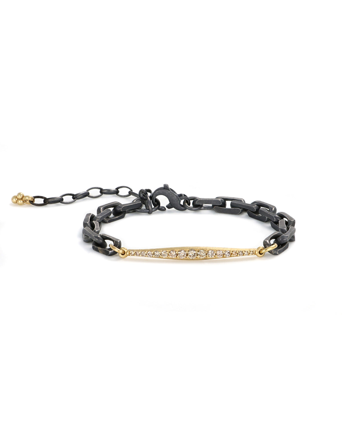 Champange Diamond Chain Bracelet