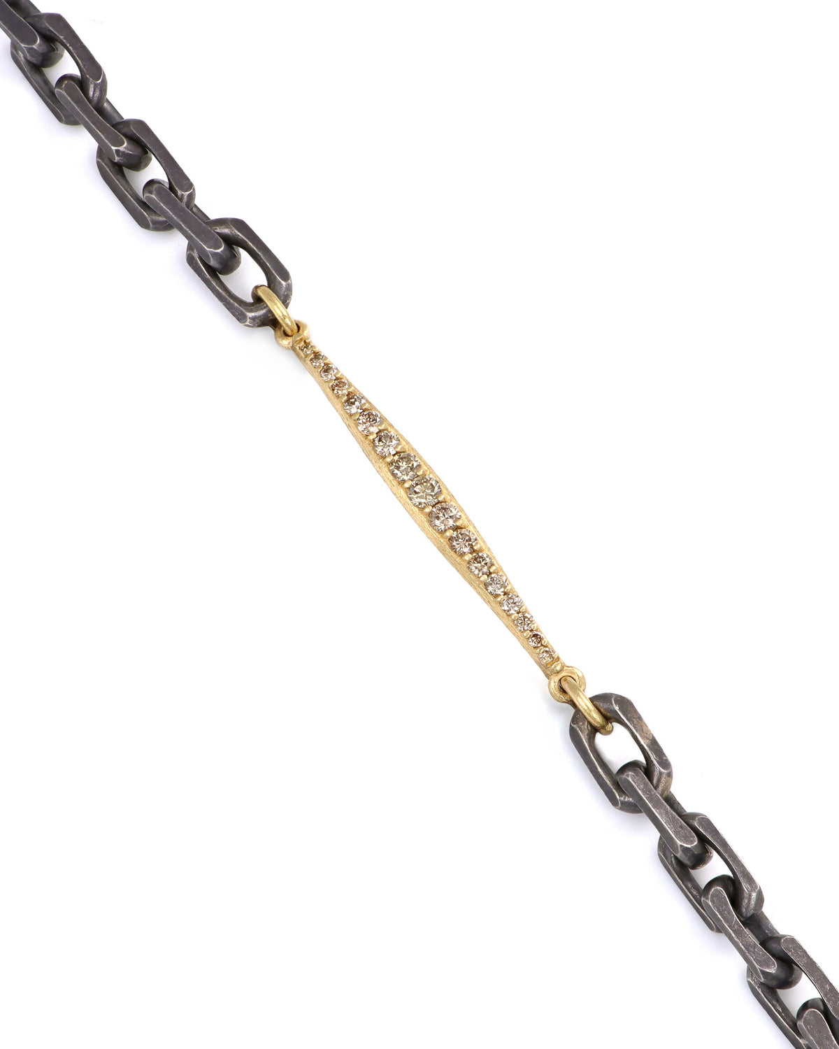 Champange Diamond Chain Bracelet