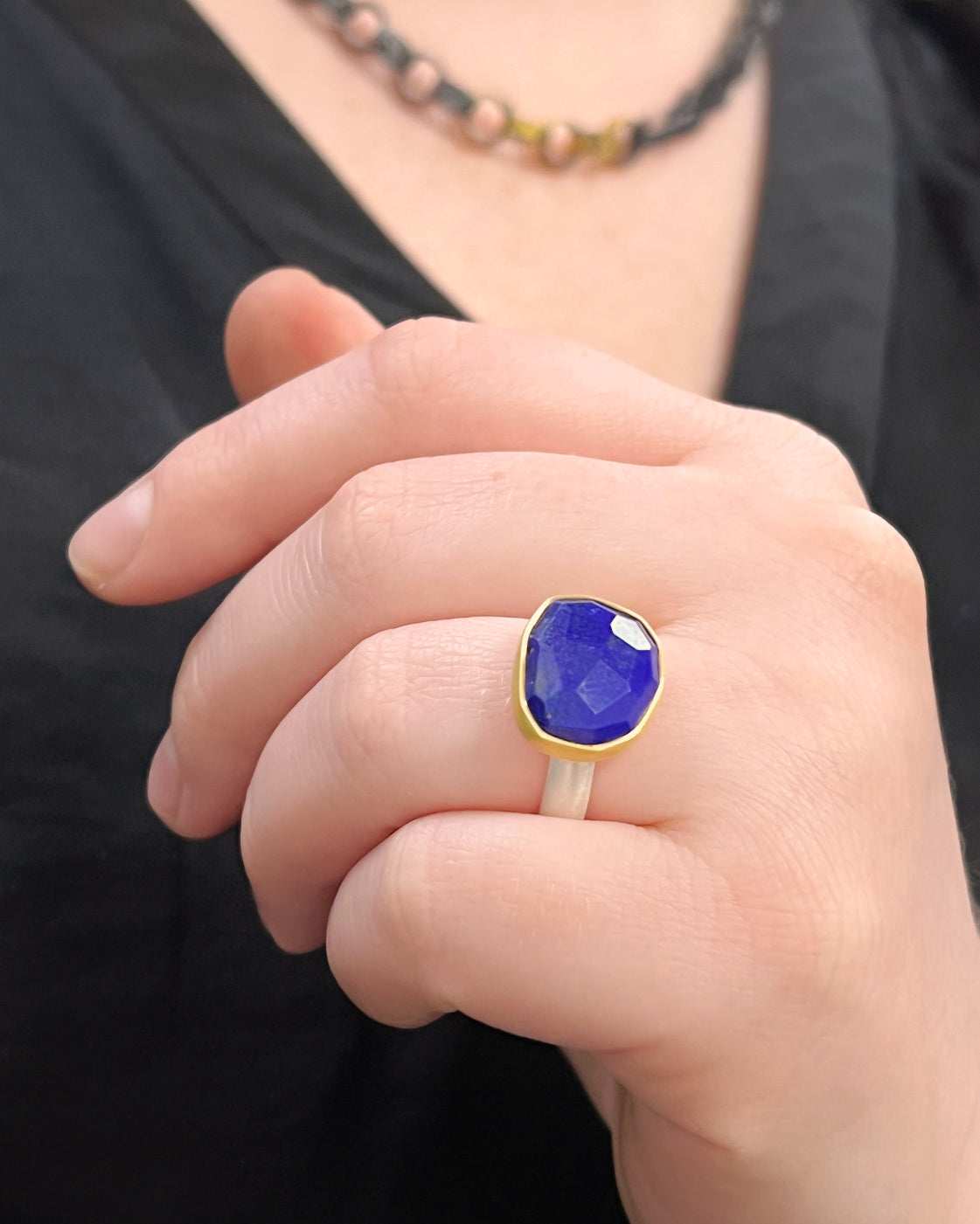 One of a Kind Lapis Ring