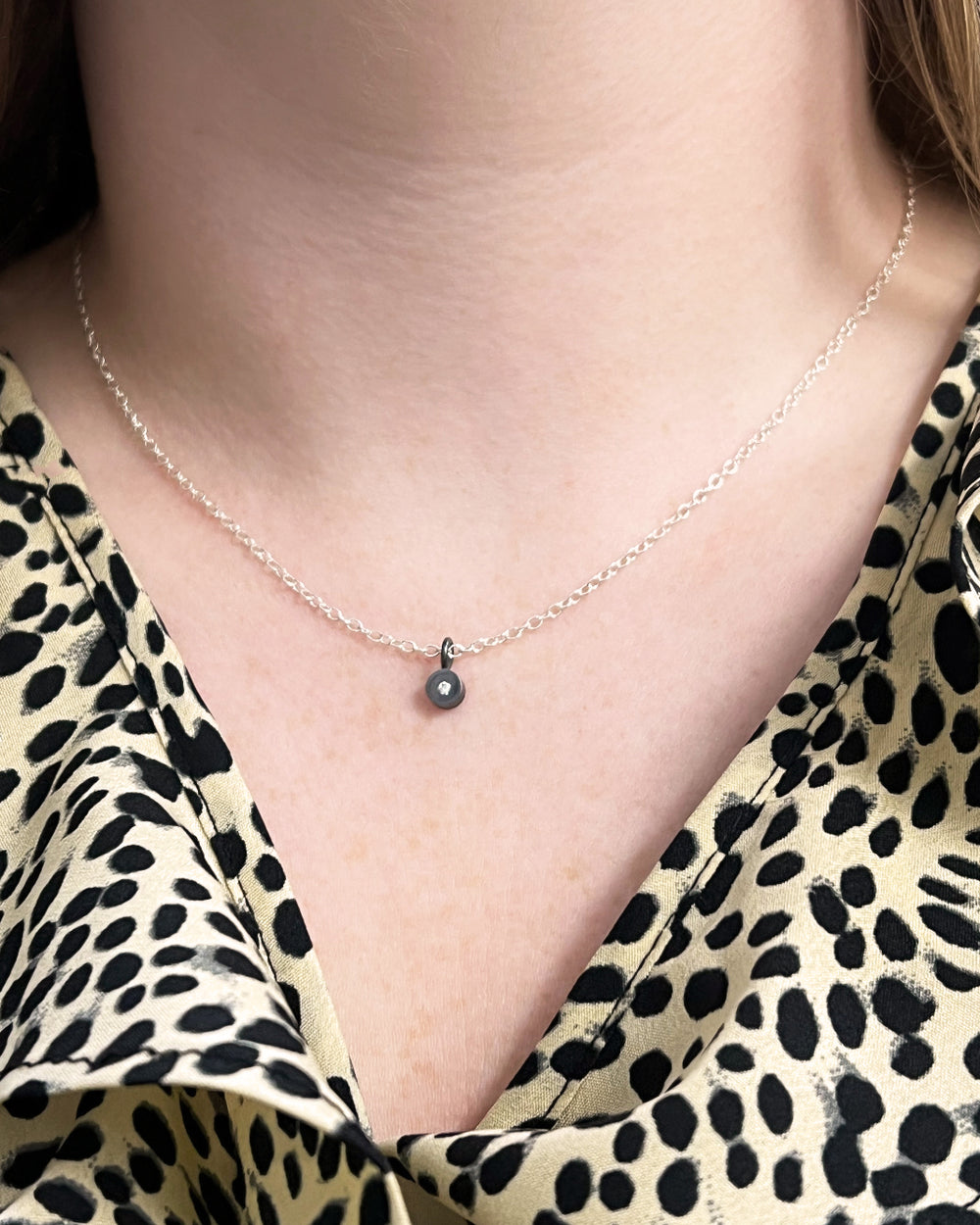Diamond Dot Necklace