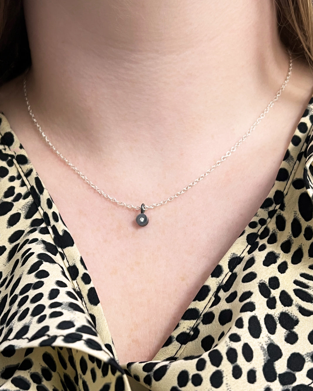 Diamond Dot Necklace