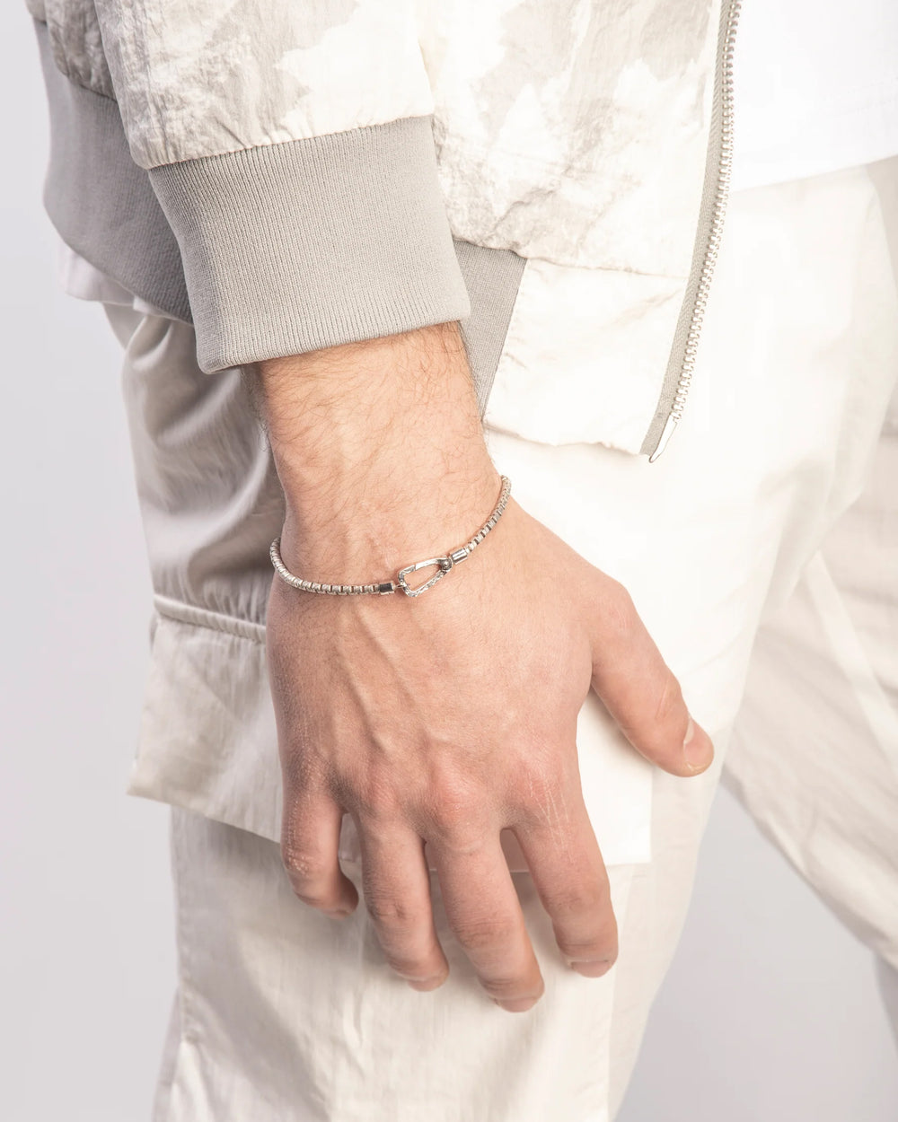 Textured Link Bracelet