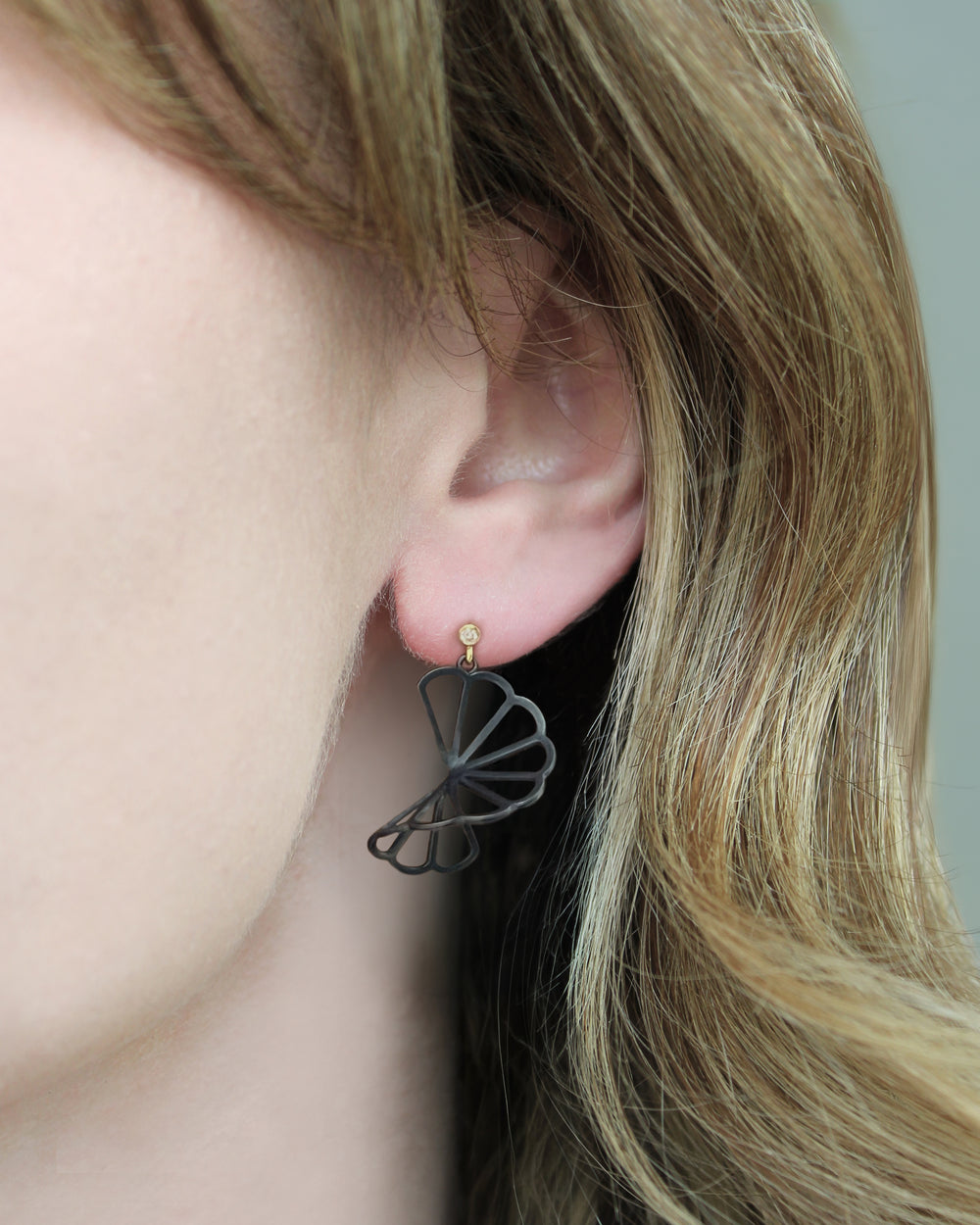 Cloud Fold Earrings