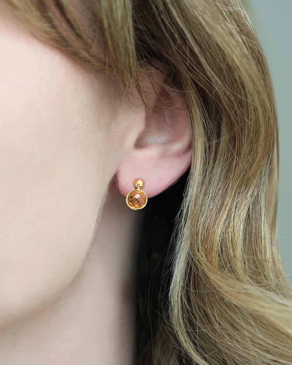 Citrine Drop Earrings
