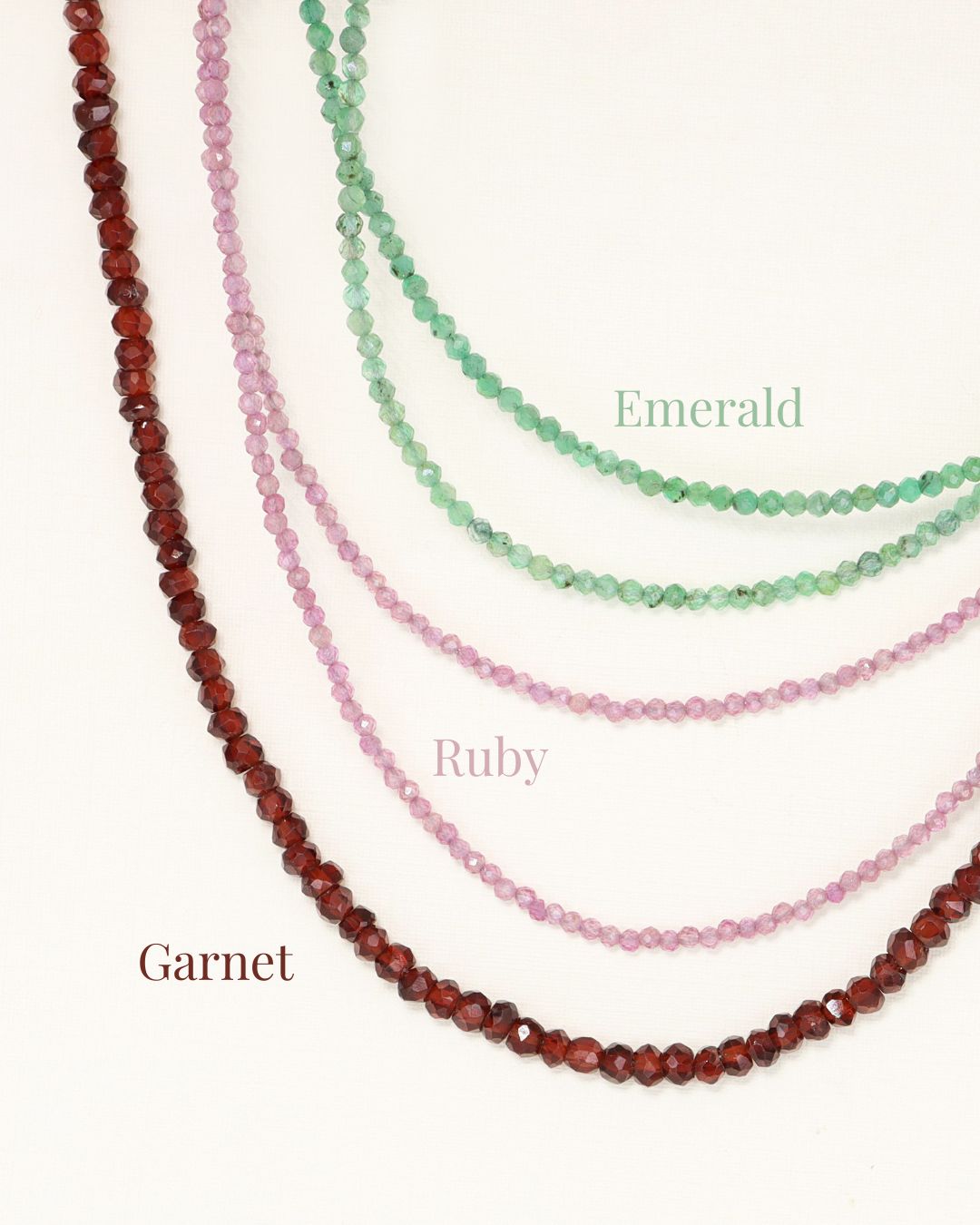 14k Emerald Necklace
