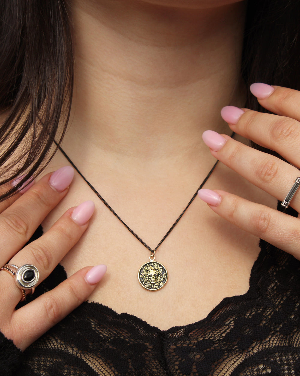 Live Every Moment Gold Talisman